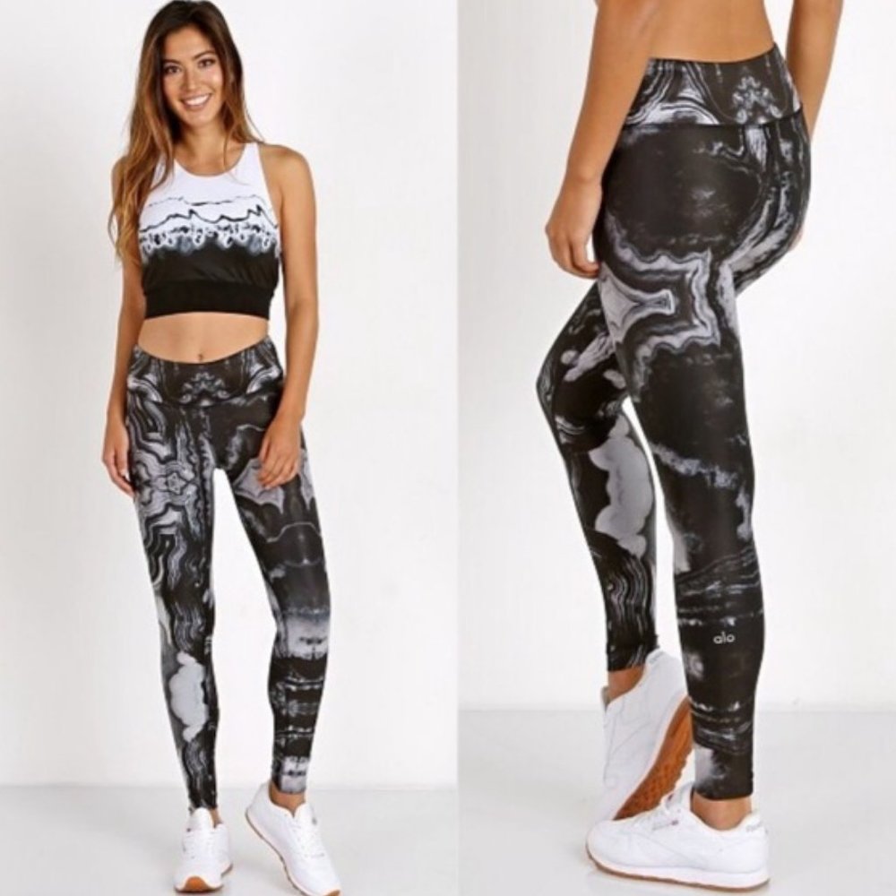 ALO Yoga Tech Lift Airbrush Legging Mineral